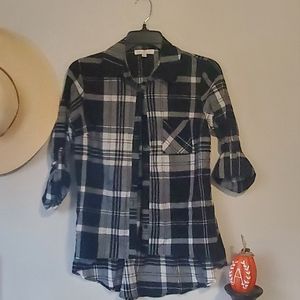 Love Fire Plaid Flannel.